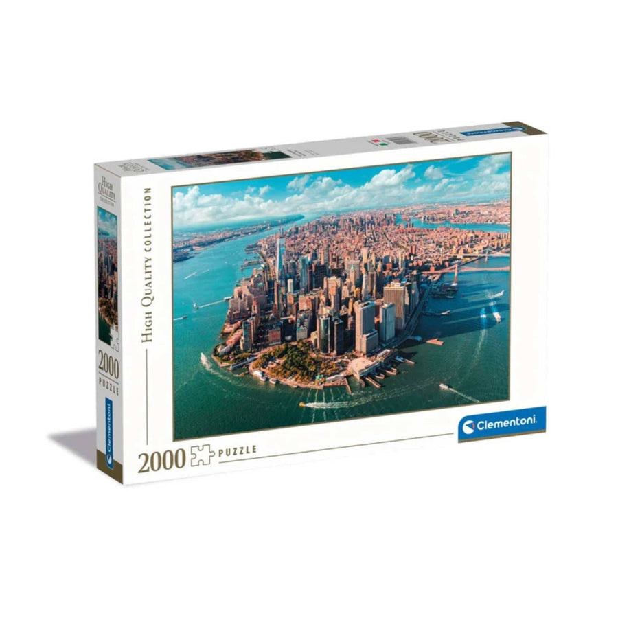 Lower Manhattan, ville de New York (2000 pcs) CASSE-TÊTE - 2000 morceaux