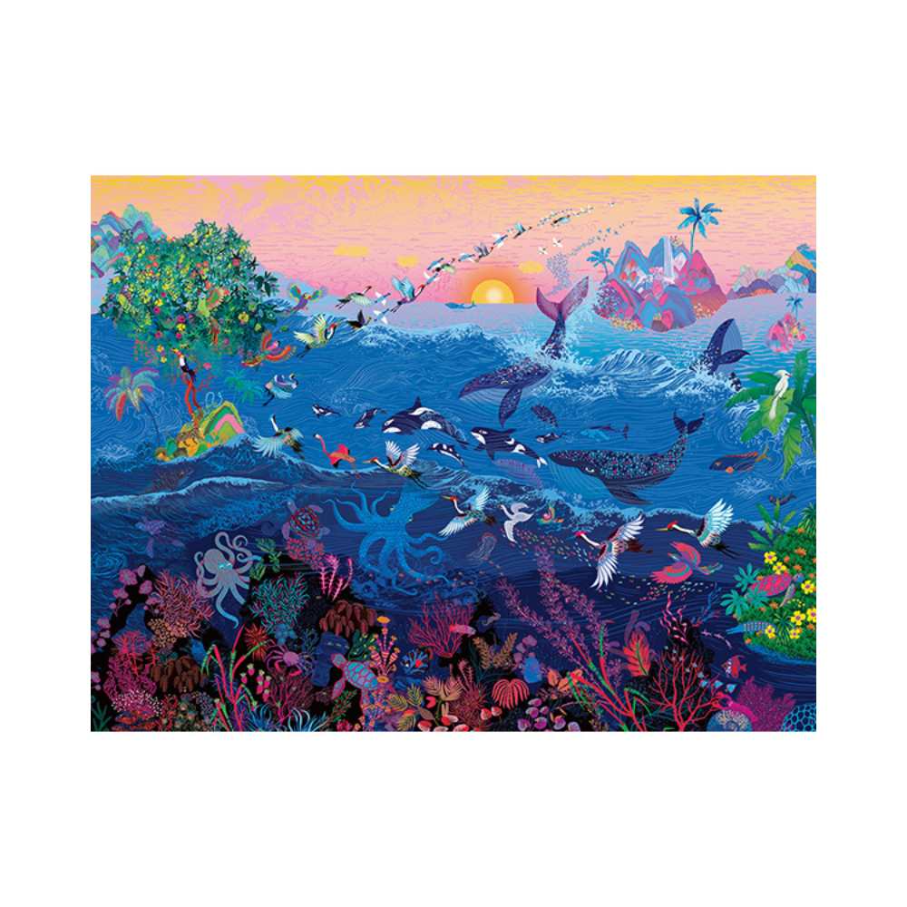 Merveilles de l'océan, P. Nille (Puzzle 2000 pcs) CASSE-TÊTE - 2000 morceaux