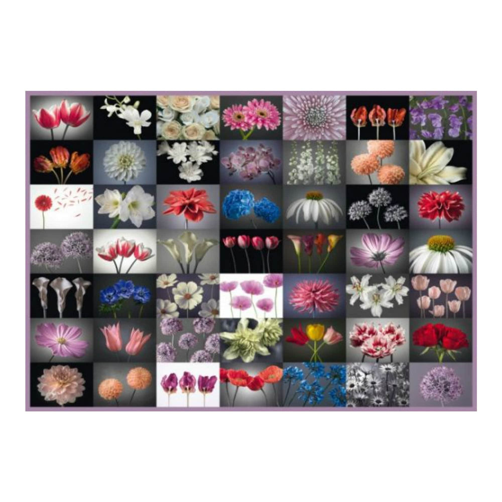 Pensée Fleurie (2000 pcs) CASSE-TÊTE - 2000 morceaux
