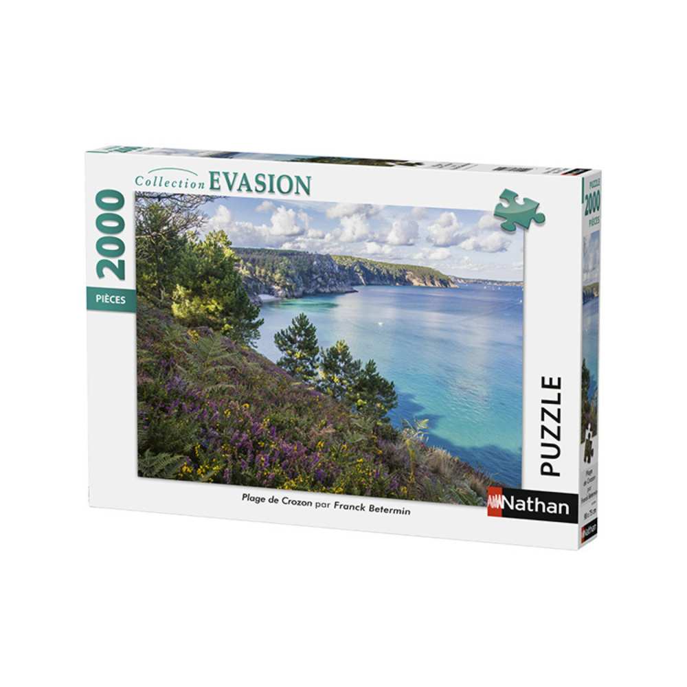 Plage de Crozon (2000 pcs) CASSE-TÊTE - 2000 morceaux