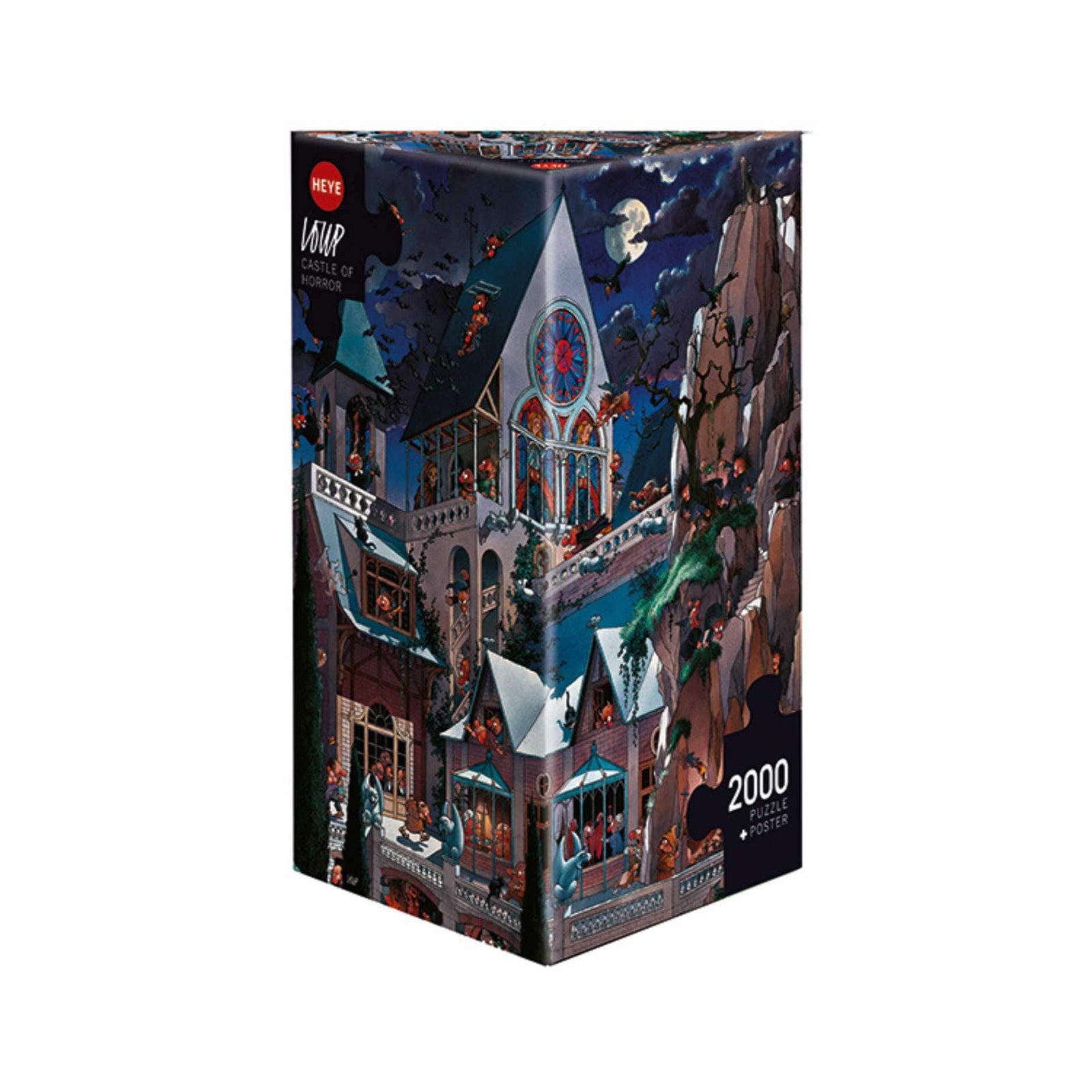 Puzzle 2000: Castle of Horrors, Loup CASSE-TÊTE - 2000 morceaux