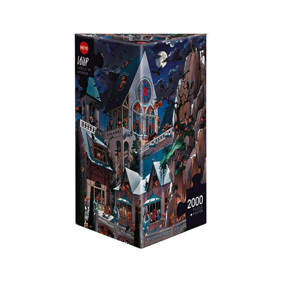 Puzzle 2000: Castle of Horrors, Loup CASSE-TÊTE - 2000 morceaux