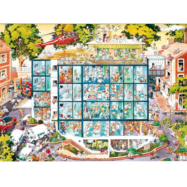 Puzzle 2000: Emergency Room, Loup CASSE-TÊTE - 2000 morceaux