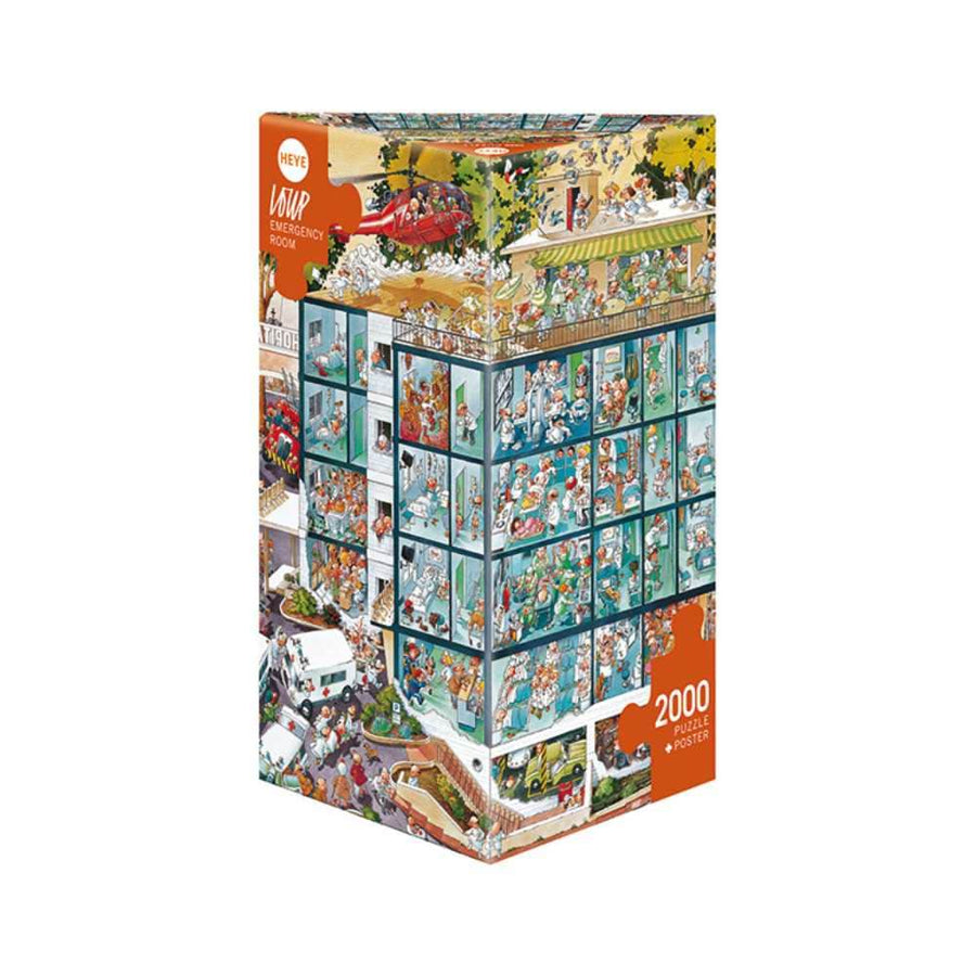 Puzzle 2000: Emergency Room, Loup CASSE-TÊTE - 2000 morceaux