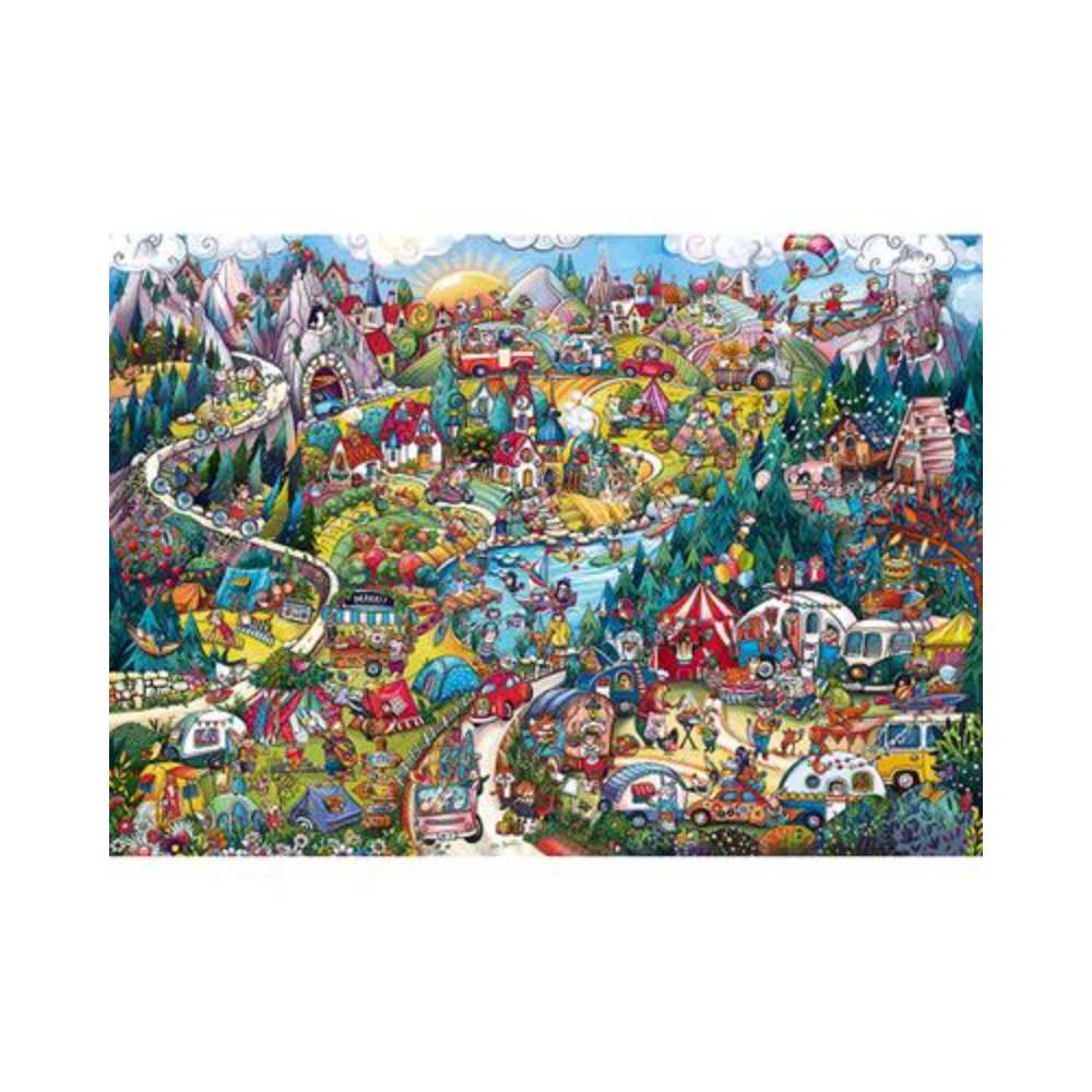 Puzzle 2000: Go Camping, Berman CASSE-TÊTE - 2000 morceaux