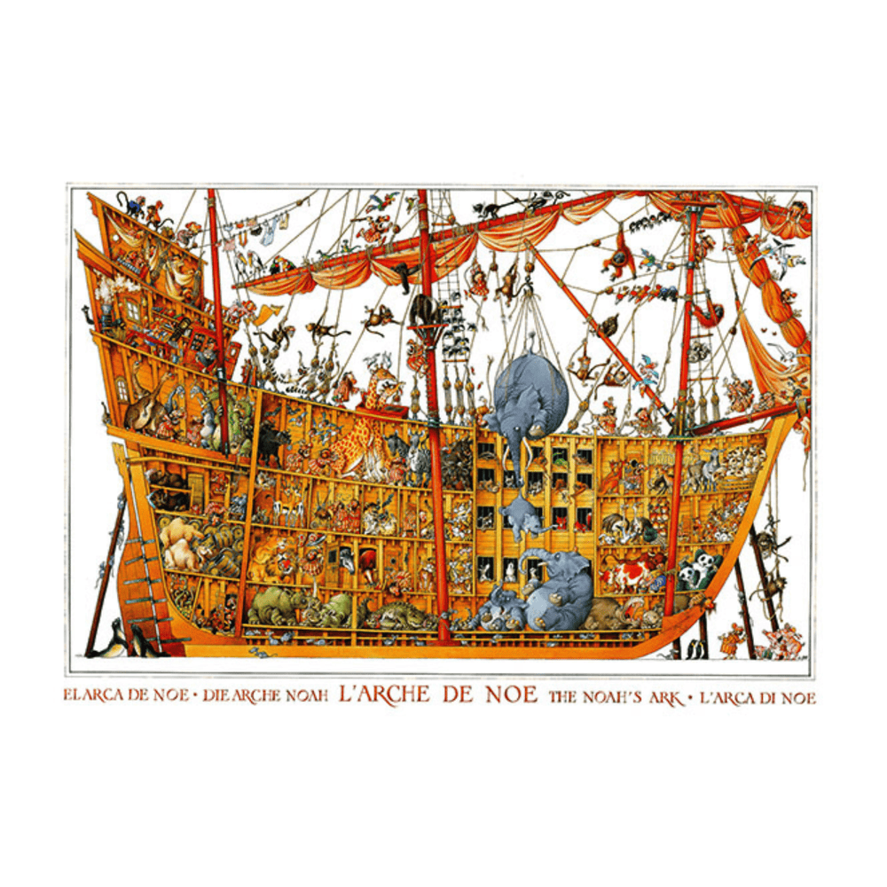 Puzzle 2000: Noah's Ark, Wolf CASSE-TÊTE - 2000 morceaux