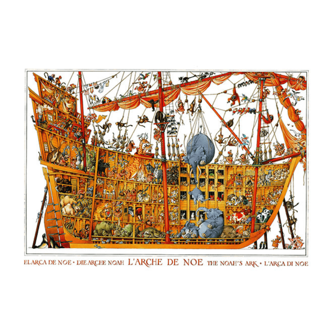 Puzzle 2000: Noah's Ark, Wolf CASSE-TÊTE - 2000 morceaux