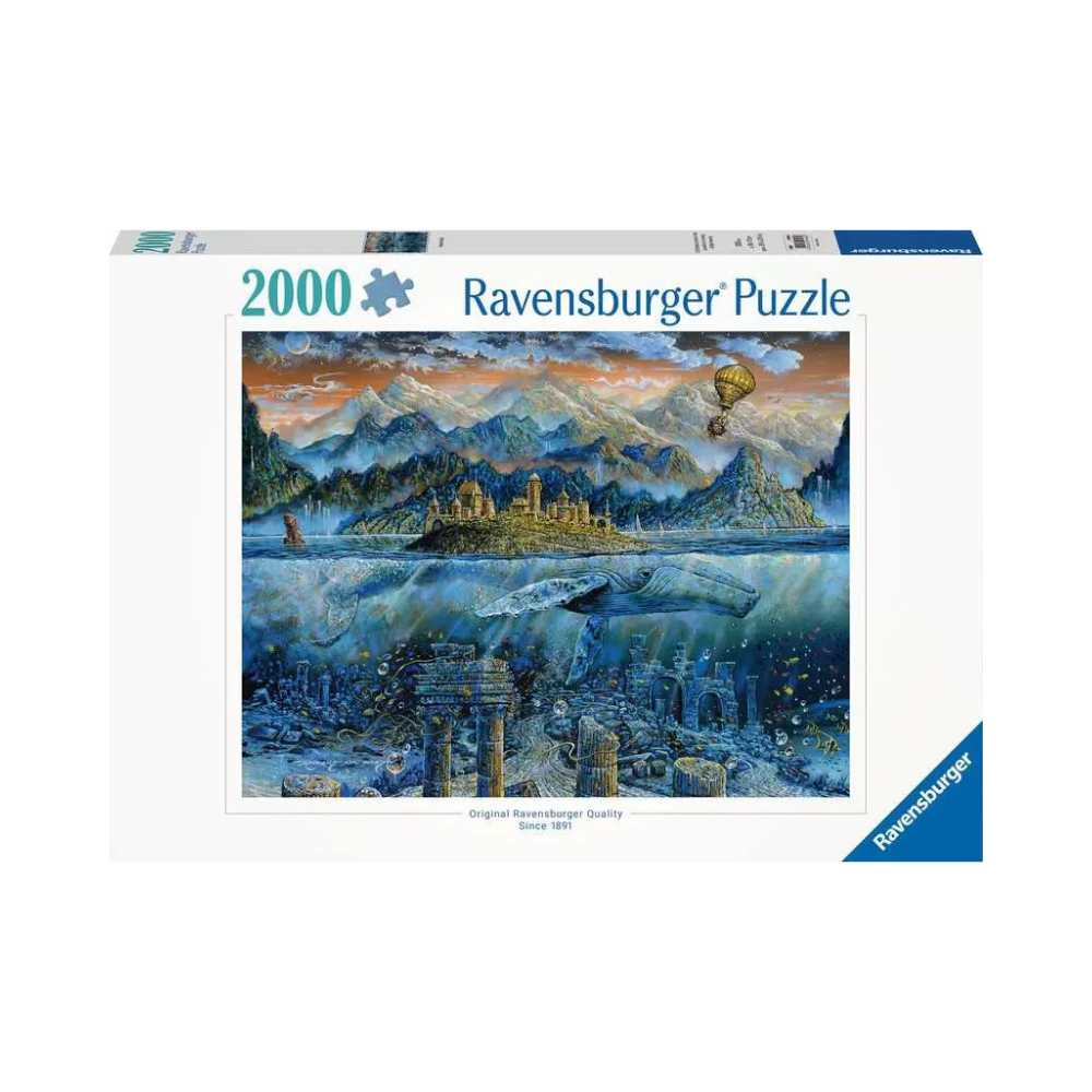 Puzzle 2000: Sage baleine CASSE-TÊTE - 2000 morceaux