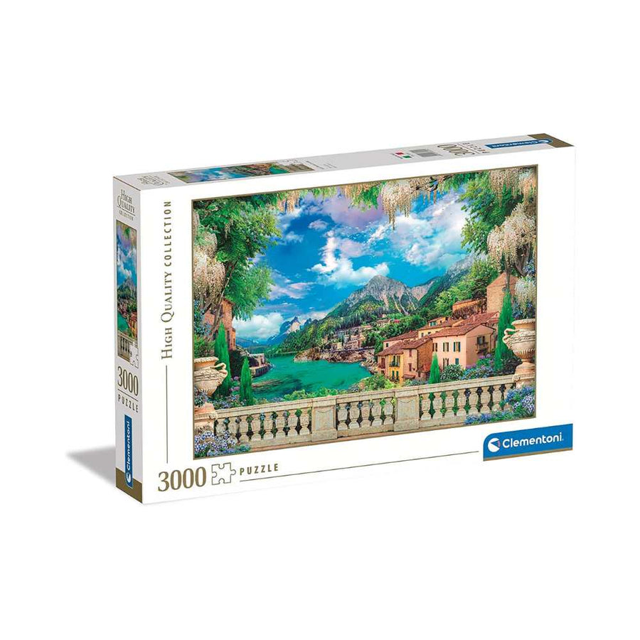 Terasse sur le lac (3000 pcs) CASSE-TÊTE - 2000 morceaux