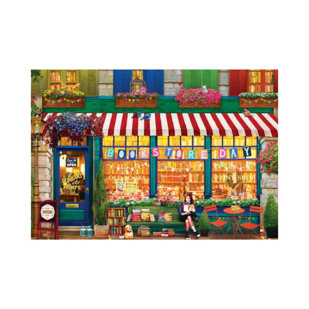 The Old Bookstore (2000 pcs) CASSE-TÊTE - 2000 morceaux