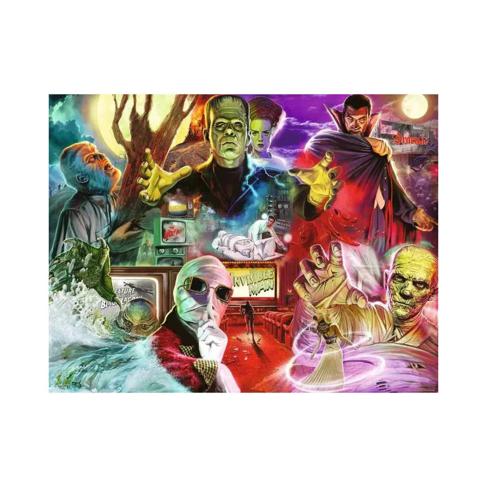 Universal Monsters (2000 pcs) CASSE-TÊTE - 2000 morceaux