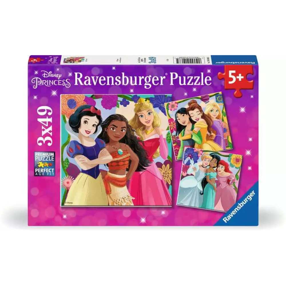Disney Princess (3x49 pcs) CASSE-TÊTE - 25-49 morceaux