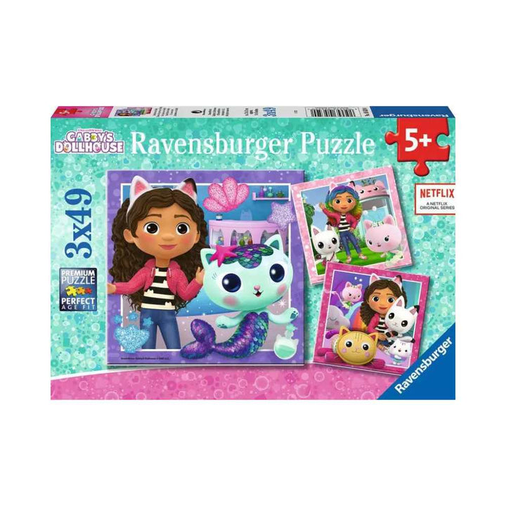 Gabby's Dollhouse (3x49 pcs) CASSE-TÊTE - 25-49 morceaux