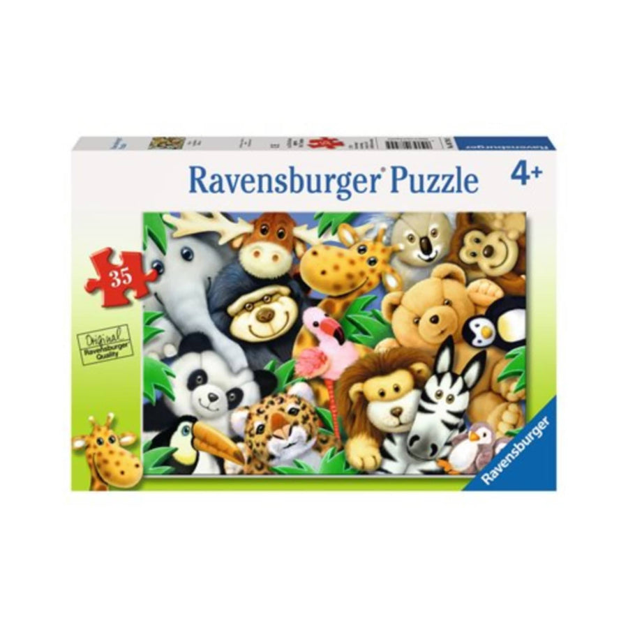 Les peluches (Puzzle 35 pcs) CASSE-TÊTE - 25-49 morceaux