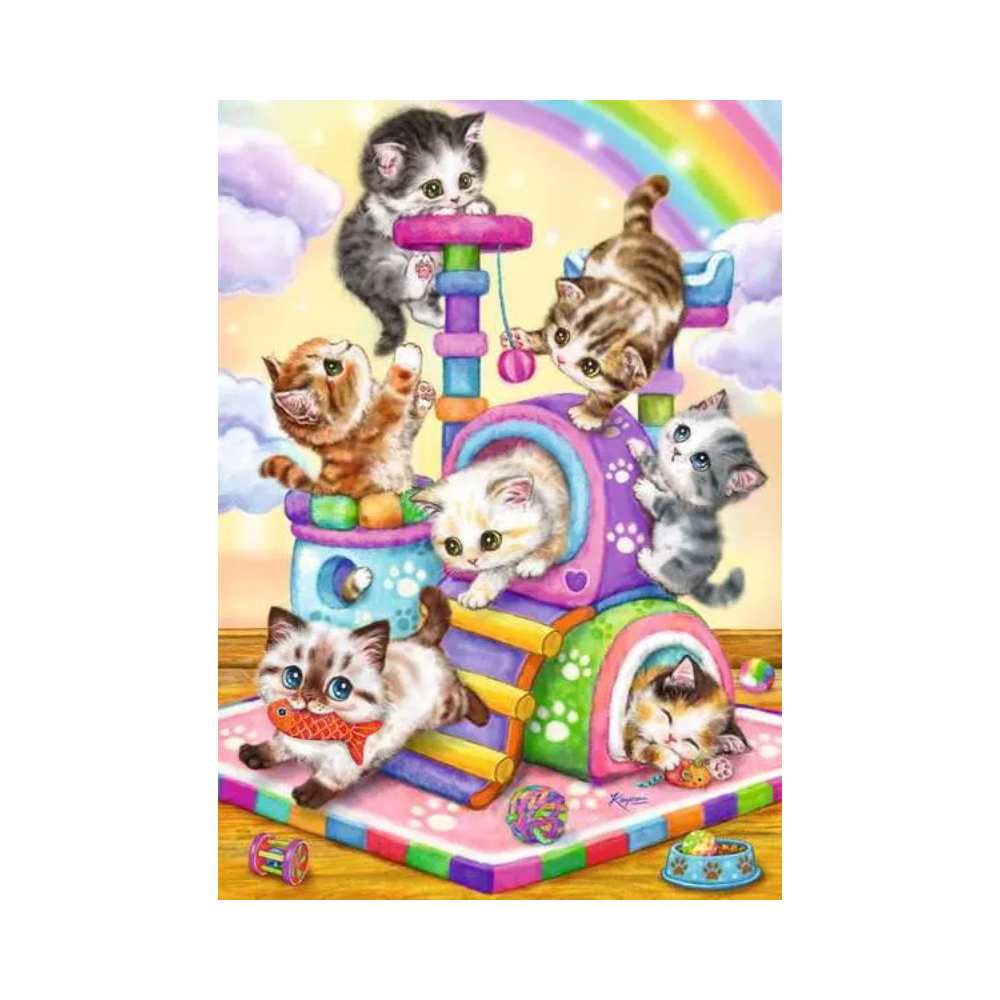 Playful Purr Babies (35 pcs) CASSE-TÊTE - 25-49 morceaux