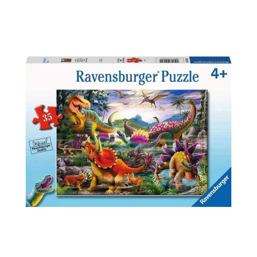 Puzzle 35: T-Rex Terror CASSE-TÊTE - 25-49 morceaux