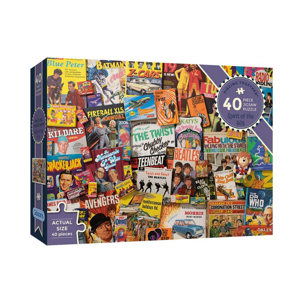 Puzzle 40XL: Spirit of 60s CASSE-TÊTE - 25-49 morceaux