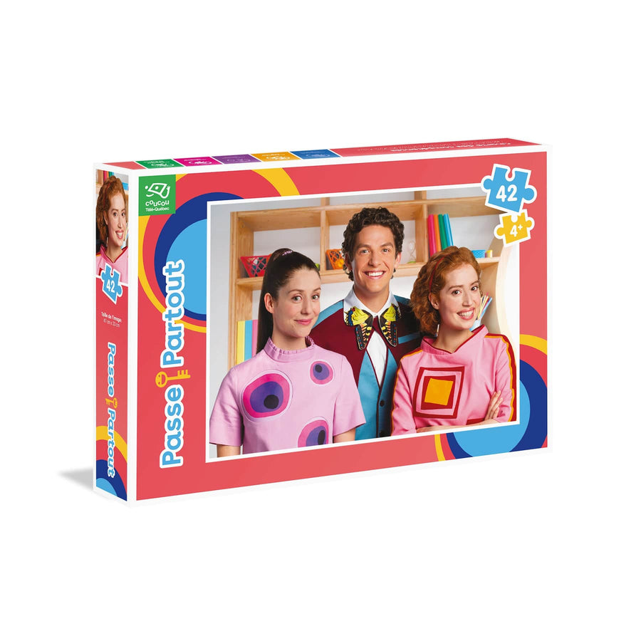 Puzzle 42: Passe-Partout - Les 3 Passes à la maison CASSE-TÊTE - 25-49 morceaux