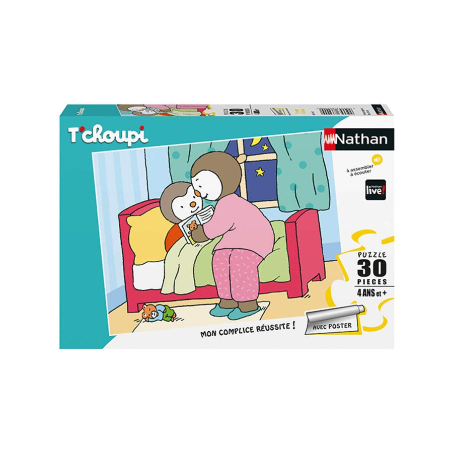 T'choupi fait dodo (30 pcs) CASSE-TÊTE - 25-49 morceaux