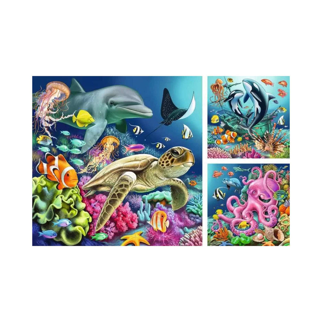 Underwater (3x49 pcs) CASSE-TÊTE - 25-49 morceaux