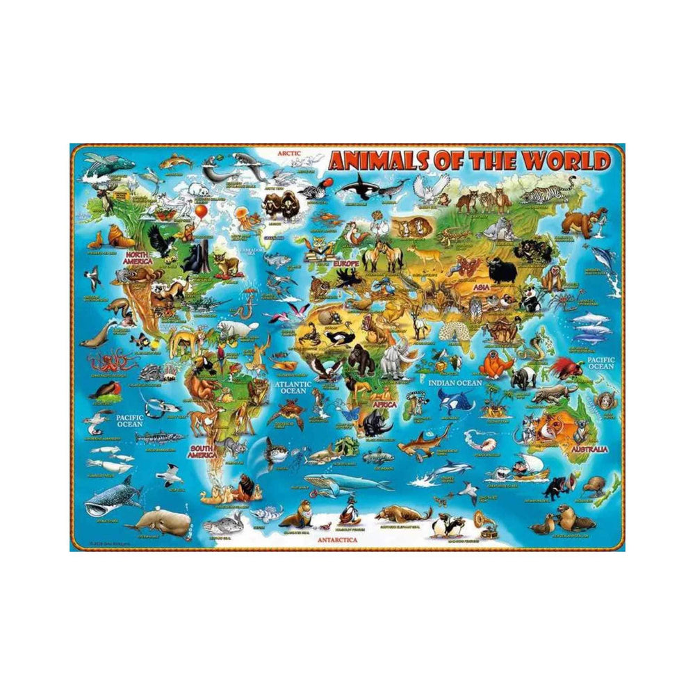 Animals of the World (300 pcs) CASSE-TÊTE - 300 - 375 morceaux