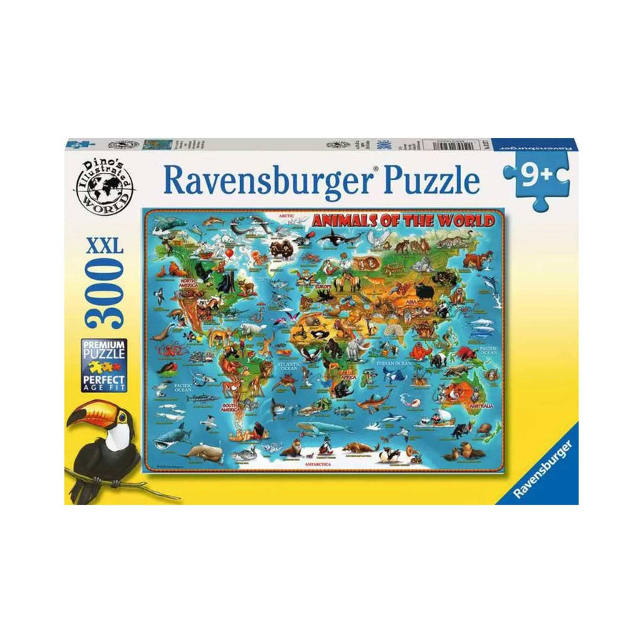 Animals of the World (300 pcs) CASSE-TÊTE - 300 - 375 morceaux