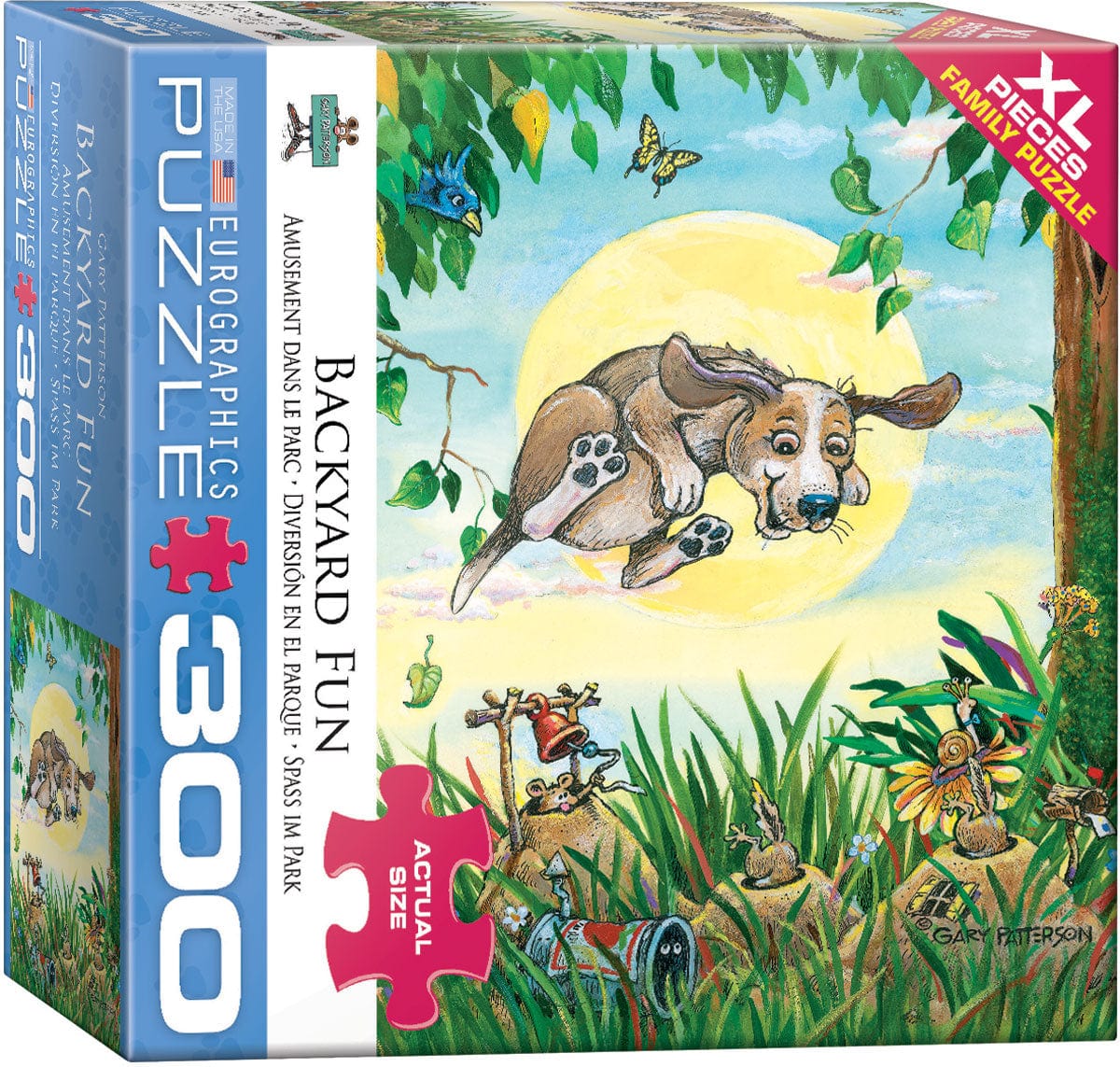 Backyard Fun Dog (300 pcs) CASSE-TÊTE - 300 - 375 morceaux