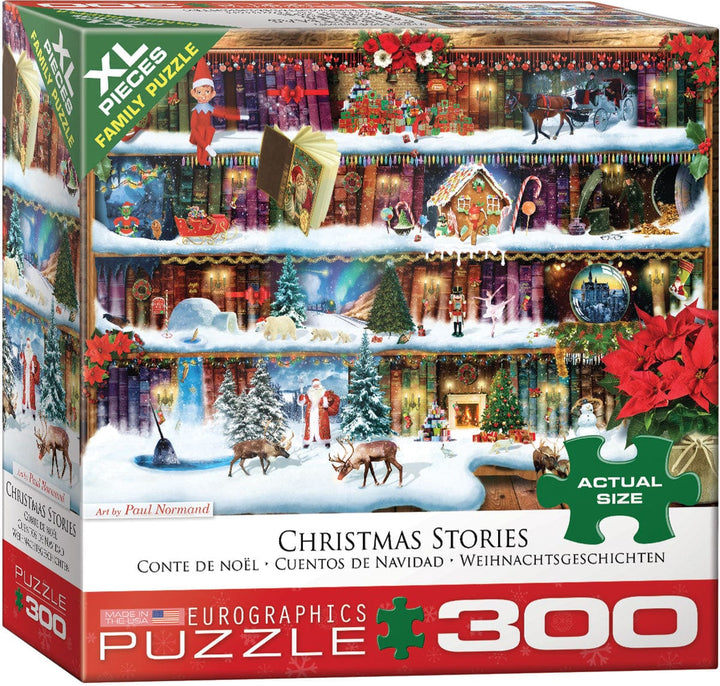 Christmas Stories (300 pcs) CASSE-TÊTE - 300 - 375 morceaux