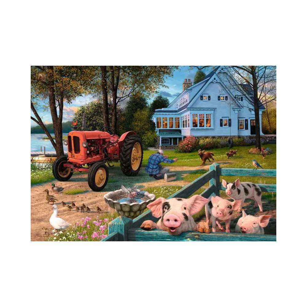 Country Life (300 pcs) CASSE-TÊTE - 300 - 375 morceaux