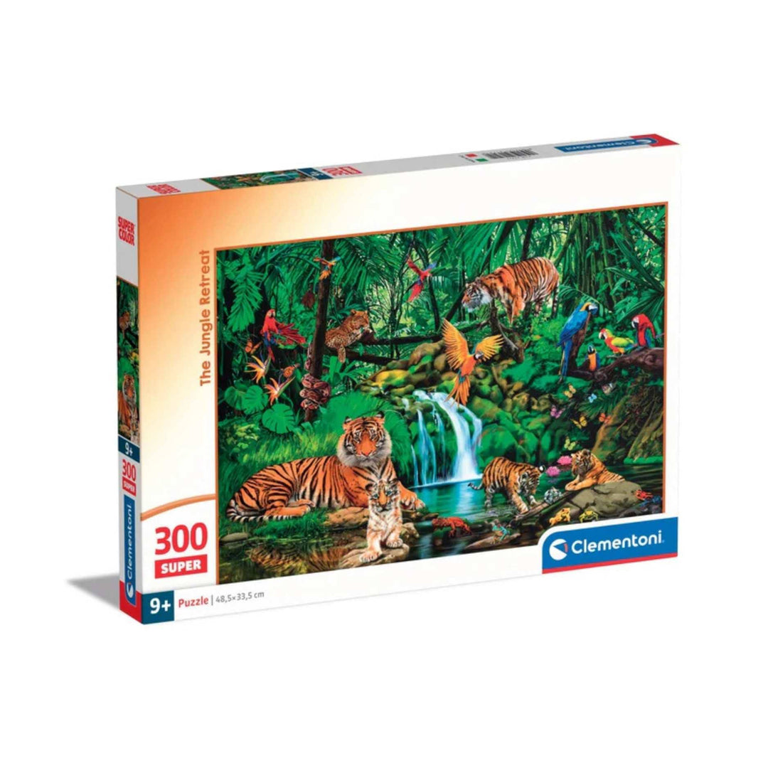 Retraite dans la jungle (300 pcs) CASSE-TÊTE - 300 - 375 morceaux