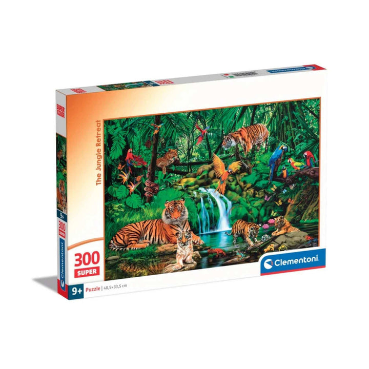 Retraite dans la jungle (300 pcs) CASSE-TÊTE - 300 - 375 morceaux