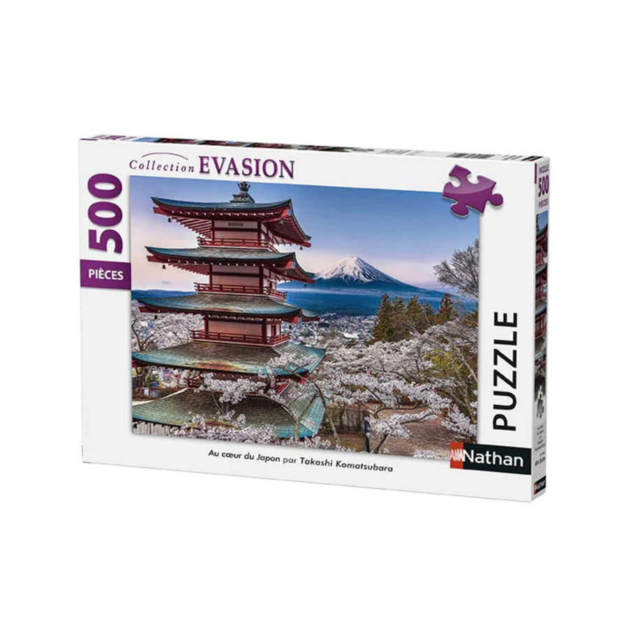 Au coeur du Japon (500 pcs) CASSE-TÊTE - 400 - 550 morceaux