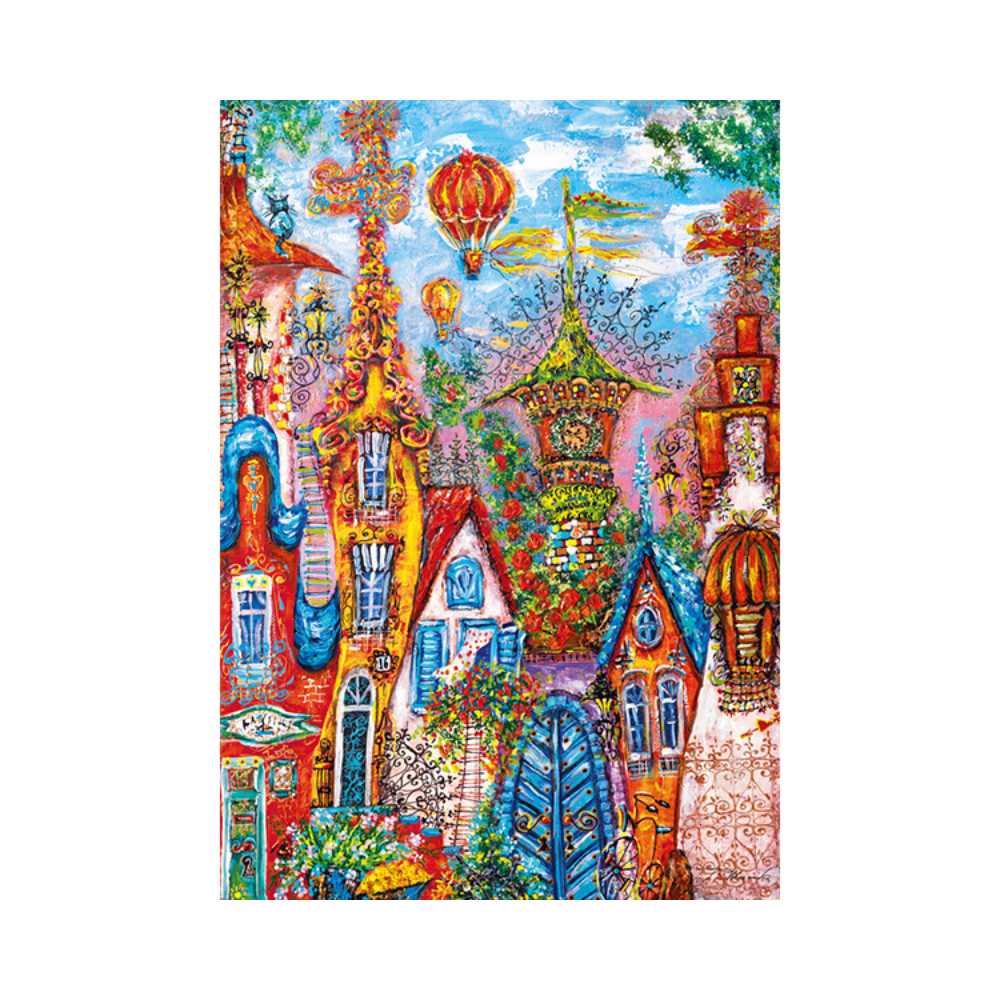 Blue Gate (500 pcs) CASSE-TÊTE - 400 - 550 morceaux