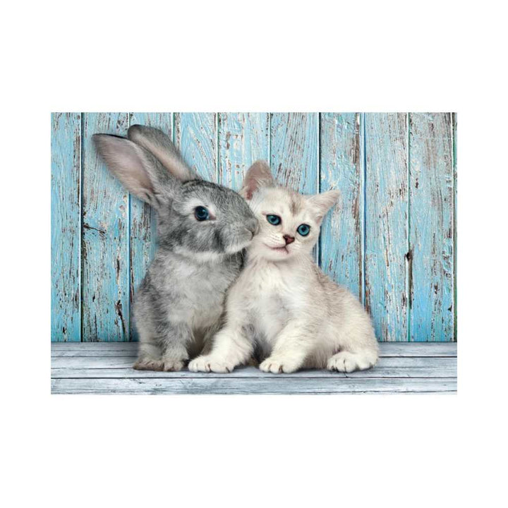 Chat et lapin (500 pcs) CASSE-TÊTE - 400 - 550 morceaux