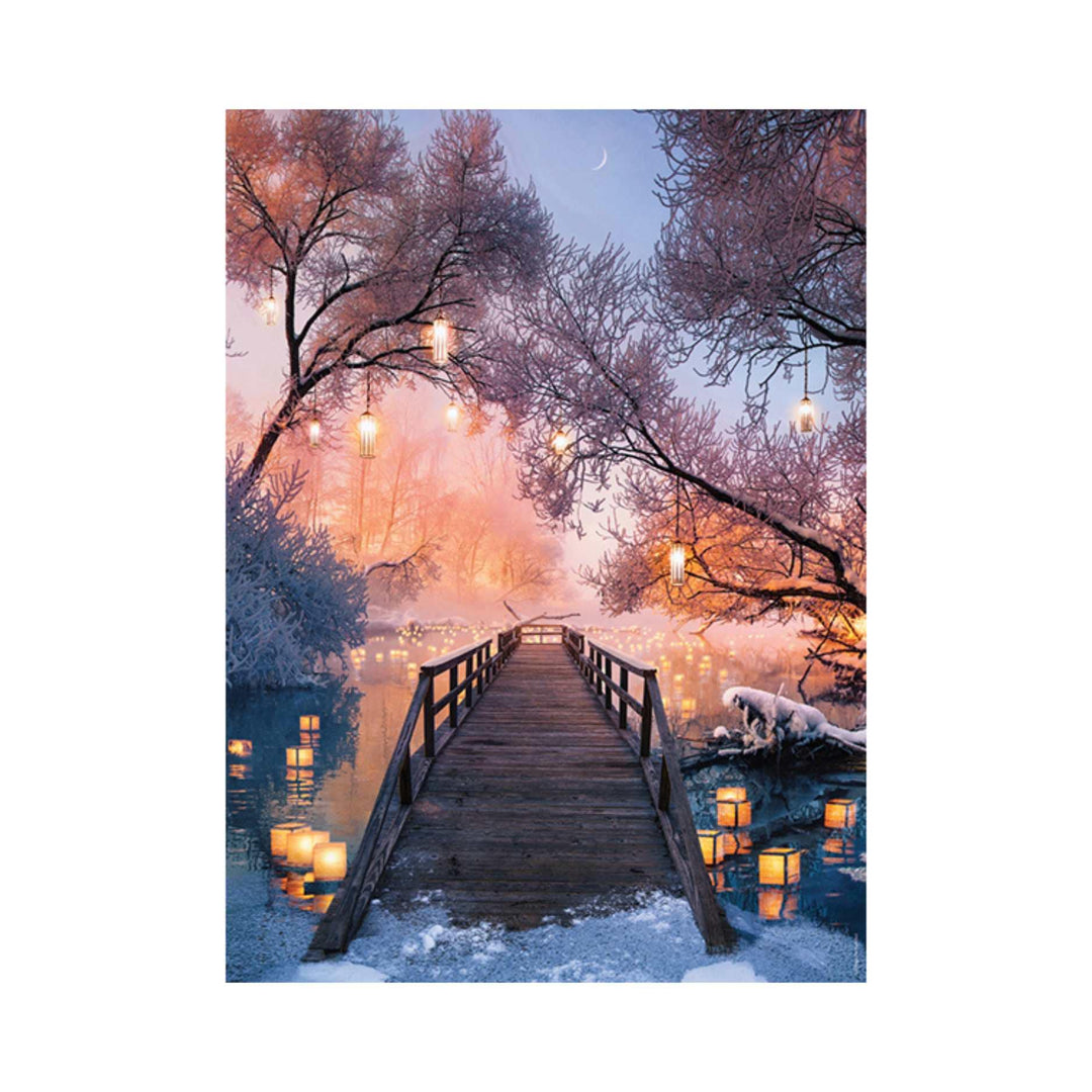 Chemin des lanternes, D.Hernandez (500 pcs) CASSE-TÊTE - 400 - 550 morceaux