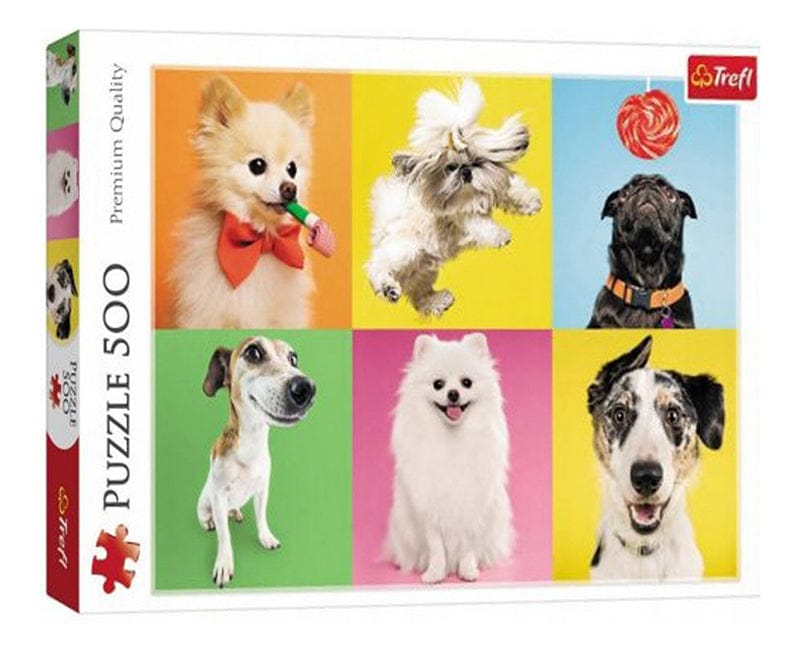 Chiens (500 pcs) CASSE-TÊTE - 400 - 550 morceaux