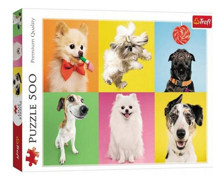 Chiens (500 pcs) CASSE-TÊTE - 400 - 550 morceaux