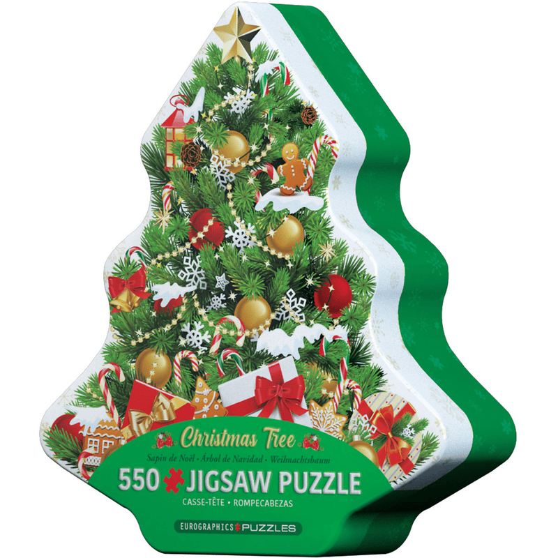 Christmas Tree Tin (550 pcs) CASSE-TÊTE - 400 - 550 morceaux