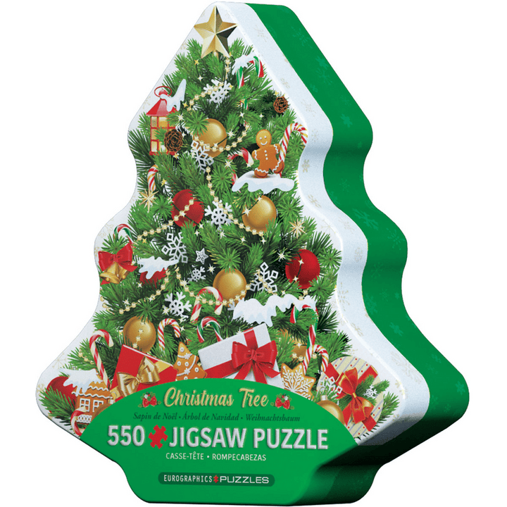 Christmas Tree Tin (550 pcs) CASSE-TÊTE - 400 - 550 morceaux