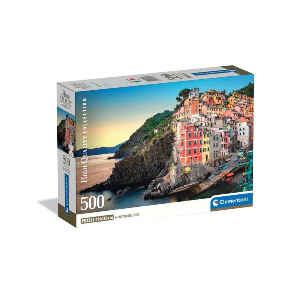 Côte de Riomaggiore (500 pcs) CASSE-TÊTE - 400 - 550 morceaux