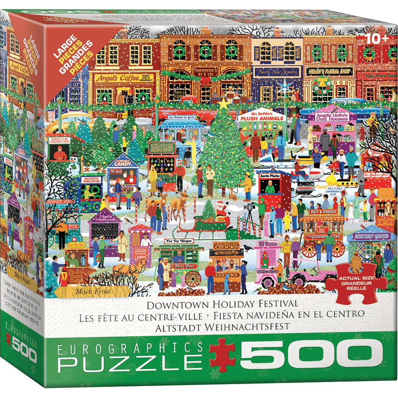 Downtown Holiday Festival (500 pcs) CASSE-TÊTE - 400 - 550 morceaux