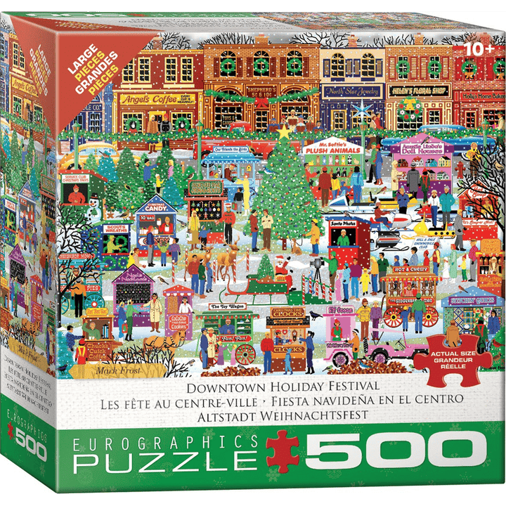Downtown Holiday Festival (500 pcs) CASSE-TÊTE - 400 - 550 morceaux