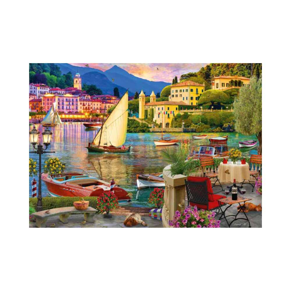 Fresque italienne (500 pcs) CASSE-TÊTE - 400 - 550 morceaux