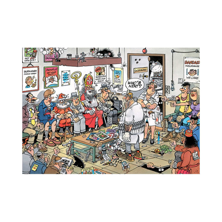 Jan van Haasteren: Who's Next? (500 pcs) CASSE-TÊTE - 400 - 550 morceaux