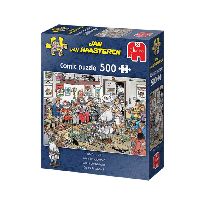 Jan van Haasteren: Who's Next? (500 pcs) CASSE-TÊTE - 400 - 550 morceaux