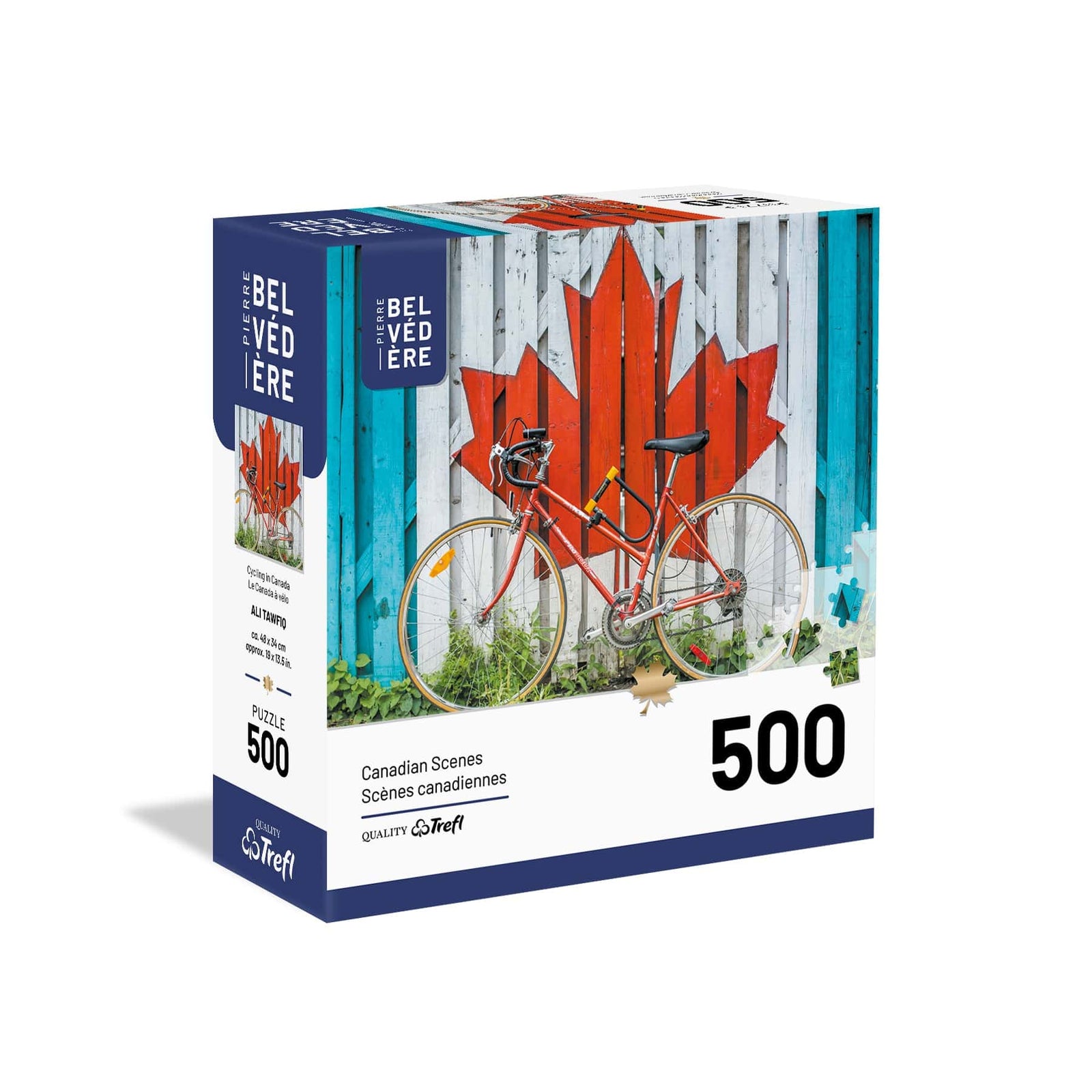 Le Canada à vélo (mb) (500 pcs) CASSE-TÊTE - 400 - 550 morceaux