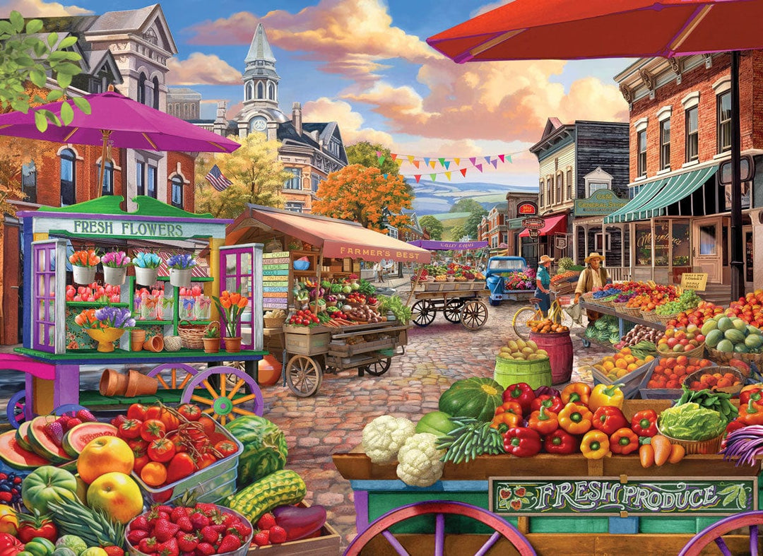Main Street Market (500 pcs) CASSE-TÊTE - 400 - 550 morceaux