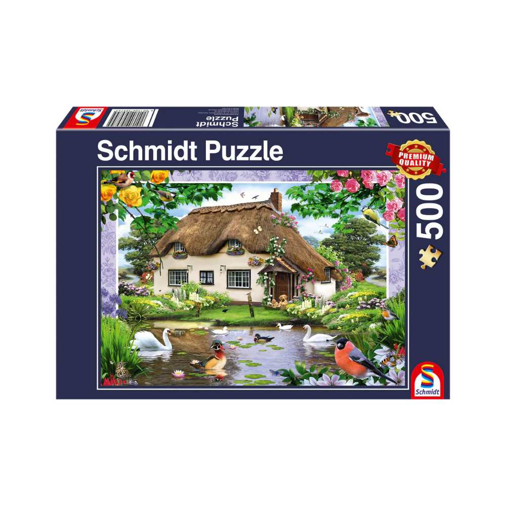 Maison de campagne romantique (500 pcs) CASSE-TÊTE - 400 - 550 morceaux