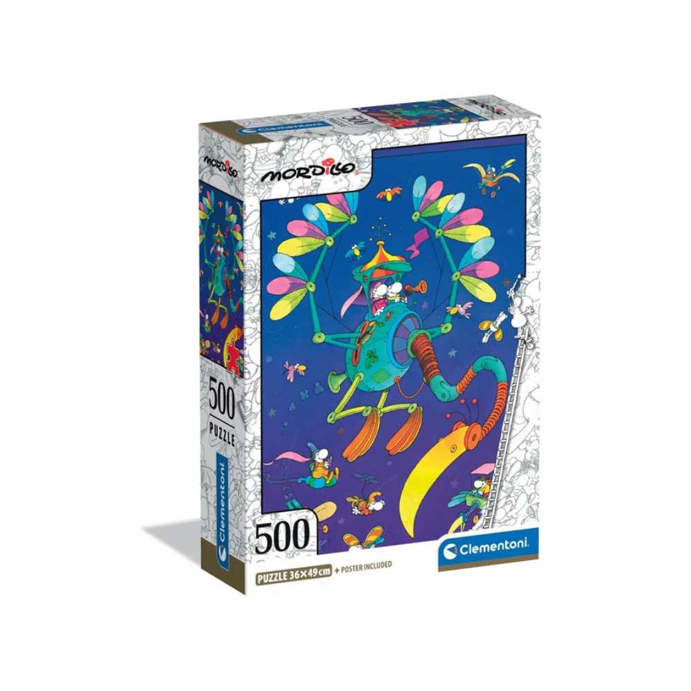 Mordillo : Machine volante (500 pcs) CASSE-TÊTE - 400 - 550 morceaux