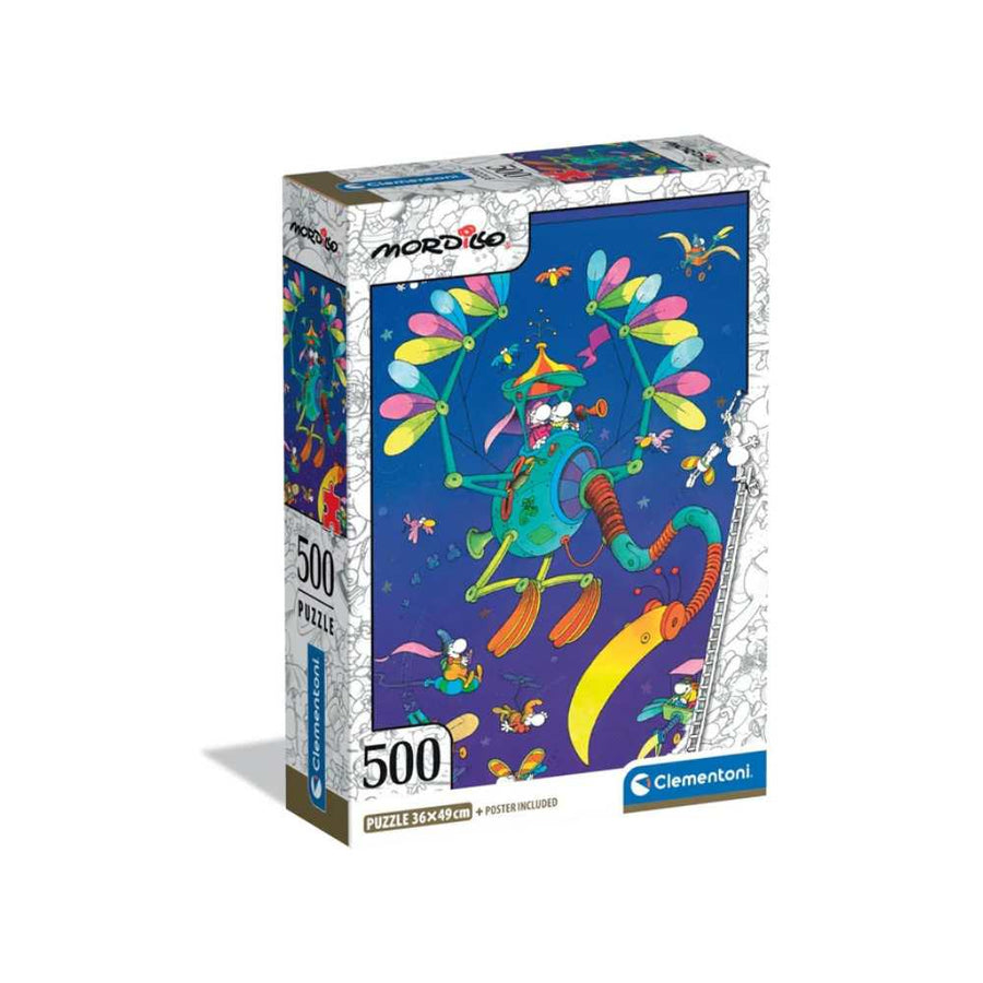 Mordillo : Machine volante (500 pcs) CASSE-TÊTE - 400 - 550 morceaux